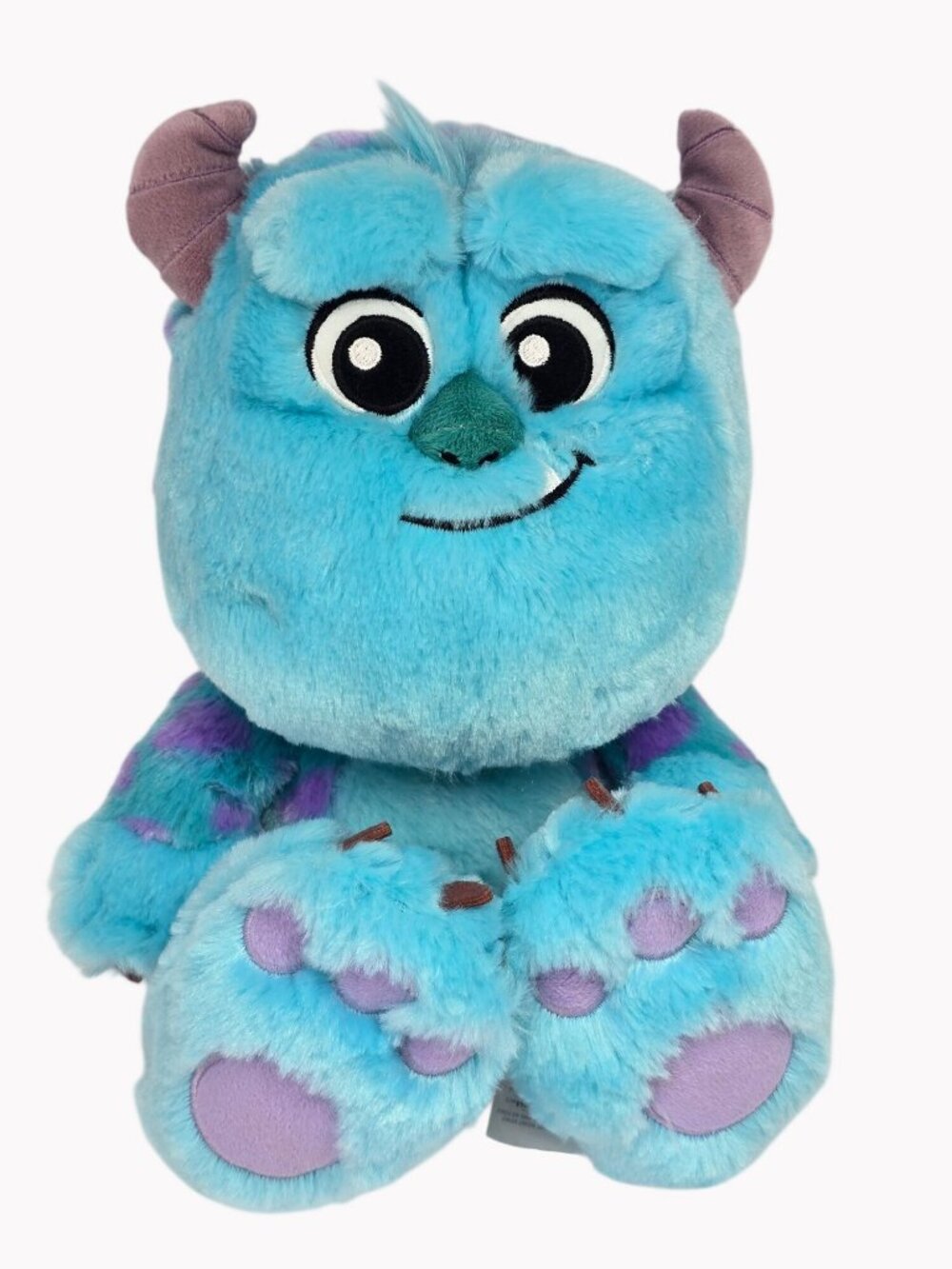 Disney Monsters Inc Sulley Plush Toy 10 Inches Blue & Purple Stuffed Animal